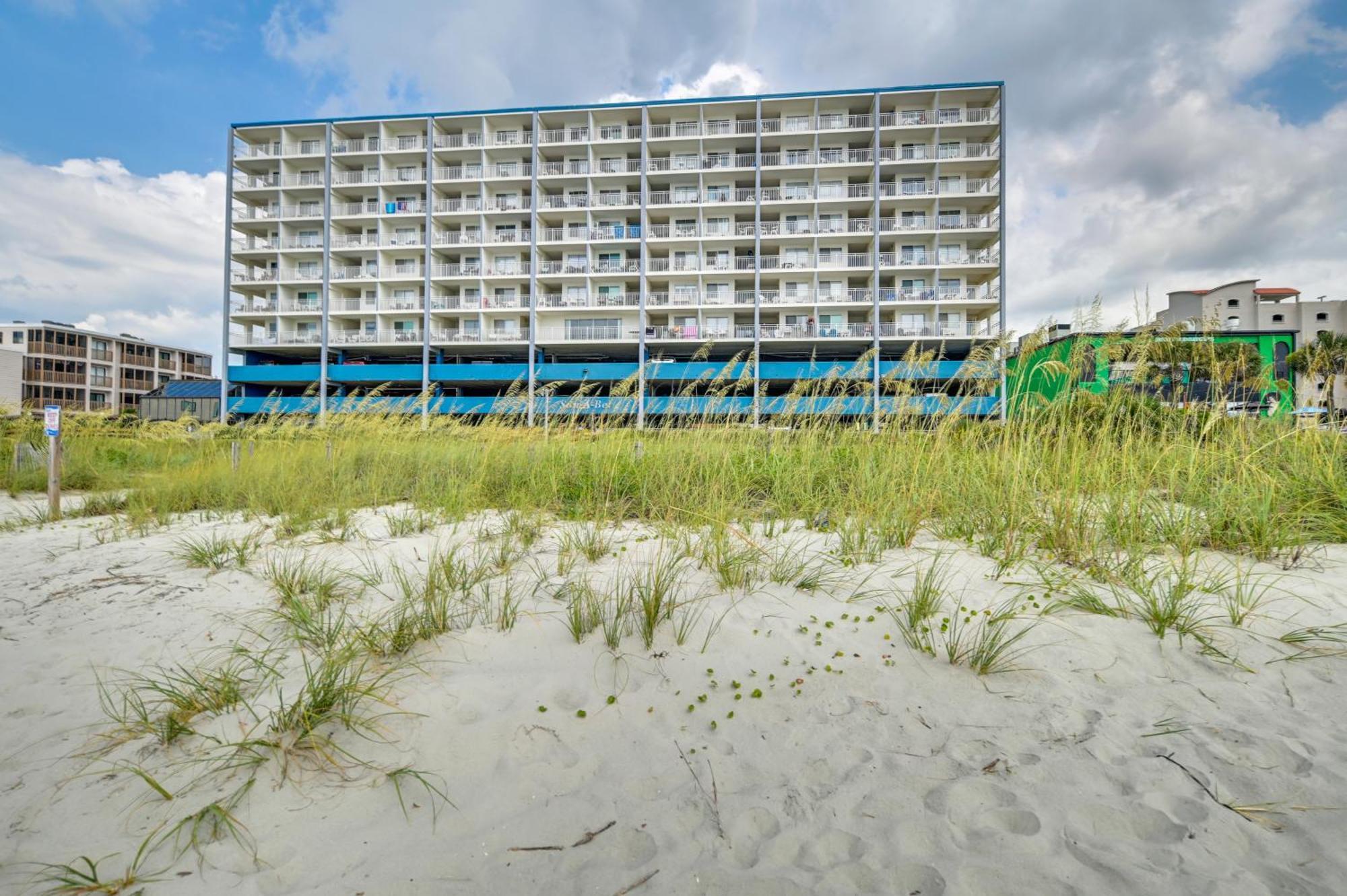 Cozy Coastal Condo With Airy Oceanfront Balcony マートルビーチ エクステリア 写真