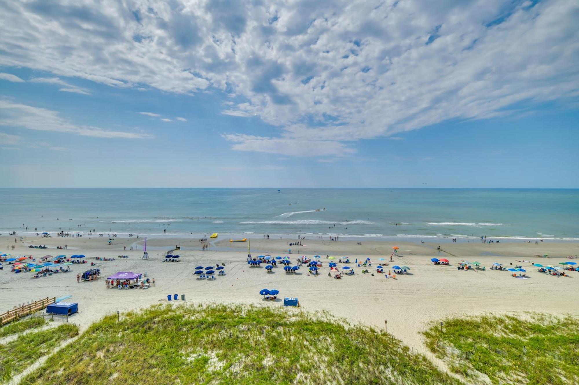 Cozy Coastal Condo With Airy Oceanfront Balcony マートルビーチ エクステリア 写真